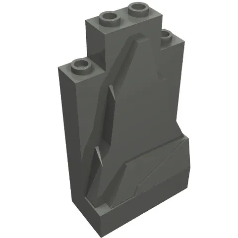 LEGO® Part 47847 - Rock Panel 2 x 4 x 6