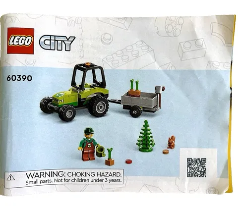 LEGO CITY: Park Tractor (60390) Instruction Book