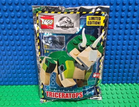 LEGO Triceratops Foil Bag 122006 Jurassic World CMF Lot Dinosaur Minifigure New 