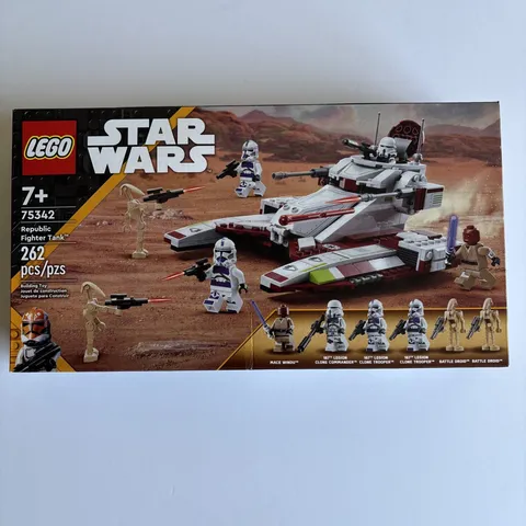 Lego Star Wars 75342 Republic Fighter Tank (NEW, SEALED)