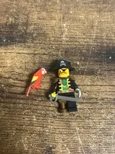Captain Red Beard Parrot 6250 6276 6285 Pirates 1 LEGO® Minifigure Mini Figure
