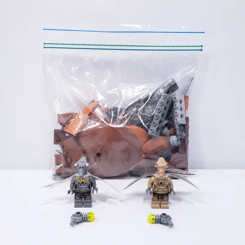 Lego 2012 Star Wars Geonosian Cannon 9491 2/4 Minifigs Complete Build