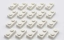 20x LEGO 1 x 2 Plate White Pieces Bricks PARTS 921392 302301 TWENTY NEW