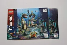 LEGO® NINJAGO® 71755 Temple of the Endless Sea Instruction Manuals Only!