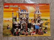 Lego Building Instructions 6090 System Royal Knight's Castle 