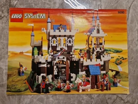 Lego Building Instructions 6090 System Royal Knight's Castle 