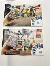 2 Lego - Instruction Manuals Only - HIDDEN SIDE # 70418 & 70420
