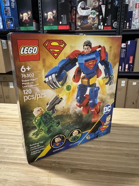 LEGO DC 76302 Superman Mech vs Lex Luthor BNIB Sealed Kryptonite Retiring