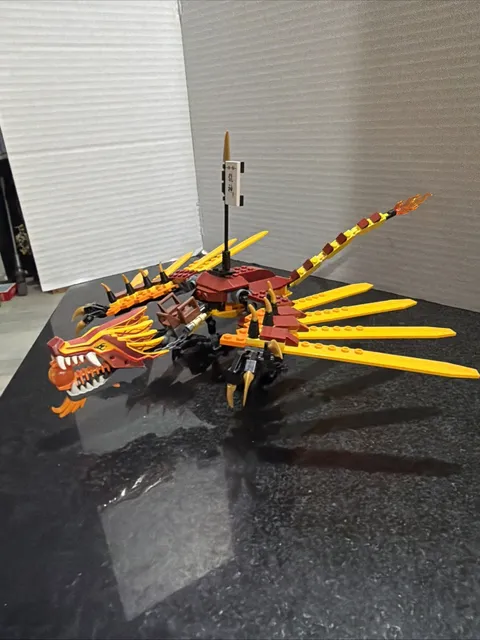 Lego 2507 Ninjago Fire Temple FIRE DRAGON ONLY from set 2507 