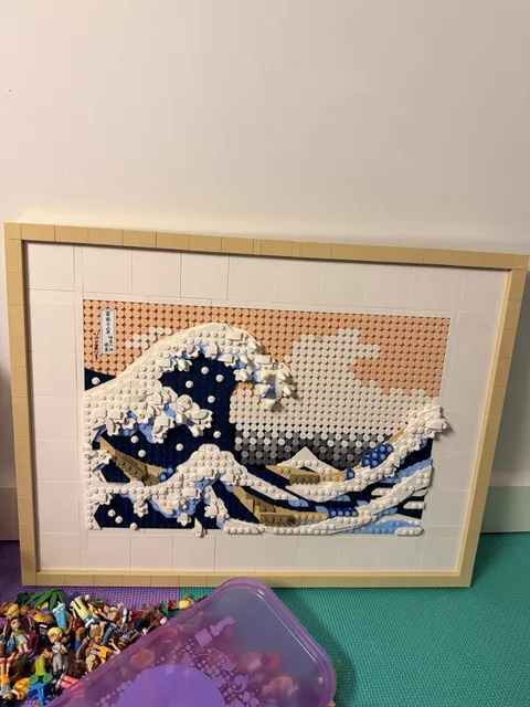 LEGO Art Hokusai The Great Wave 31208 Mosaic, 1810pcs, 18+, 2023