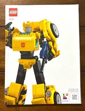 LEGO Icons 10338 Transformers Bumblebee Instruction Manual Booklet Only