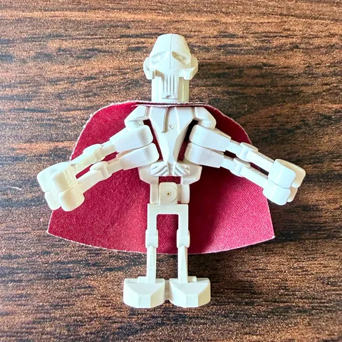 LEGO Star Wars Original General Grievous Minifigure with Dual Color Cape