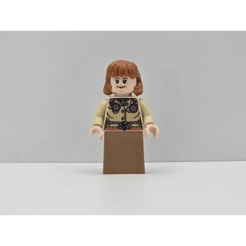 LEGO Harry Potter Molly Weasley Minifigure hp212 Medium Nougat Skirt New
