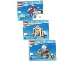 LEGO® Spiderman The Menace of Mysterio Instruction Manual for Set 76149 3 Books