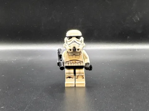 LEGO MINIFIGURE STAR WARS IMPERIAL STORMTROOPER - DARK BLUE HELMET VENTS SW0585