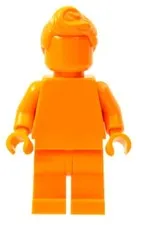 Lego 40516 ORANGE Monochrome Minifigure Everyone is Awesome  New