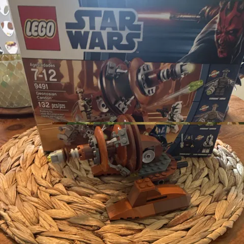 LEGO Star Wars The Clone Wars Geonosian Cannon 9491 132pc BUILD ONLY