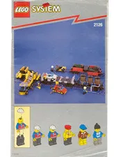 Lego® TRAIN Railway 2126 Instructions Waggon Carriage Set