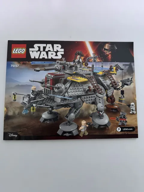 Lego Star Wars: Captain Rex's AT-TE 75157 Instruction Manual