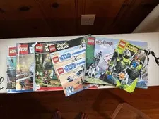 6 LEGO STAR WARS Manuals instructions Castle Power Miners BOOKS