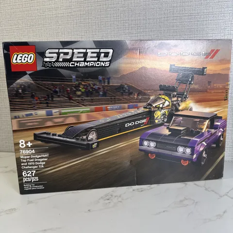 LEGO 76904 Speed Champions Mopar Dodge Dragster & Challenger New in Box