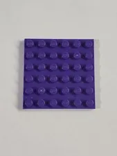 LEGO Parts ● Dark Purple Plate 6 x 6 ● # 3958 ● QTY 1