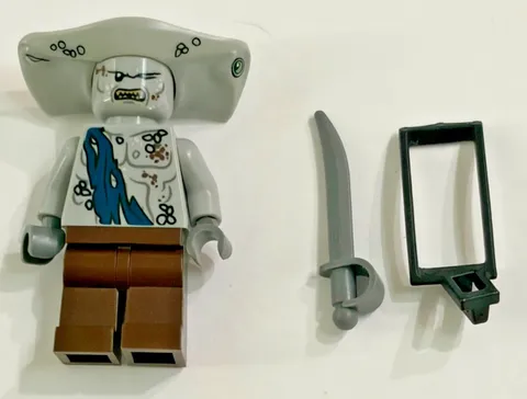 Genuine Lego Pirates of the Caribbean Maccus Minifigure