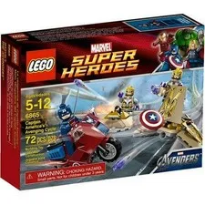 LEGO Marvel Superheroes 6865 Captain America's Avenging Cycle