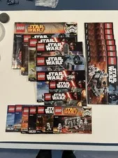 Legos Star Wars Instructions Manuals Lot - Books Only
