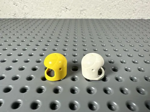 LEGO Vintage Lot Yellow White Space Minifigure Helmet 193a2 193b2 Classic