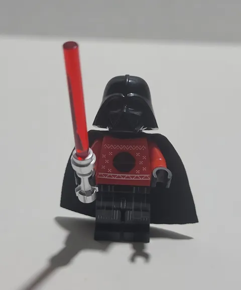 Lego Star Wars Darth Vader Minifigure With Christmas Sweater