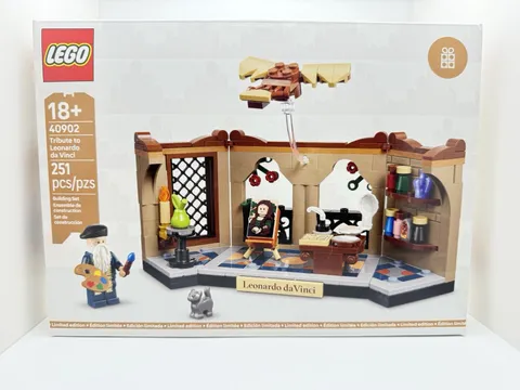 LEGO 40902 Tribute to Leonardo da Vinci GWP Limited Edition New in Box