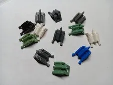 LEGO BULK LOT OF 12 MINIFIGURE STAR WAR JET PACK WITH NOZZLES MIXED COLORS 64802
