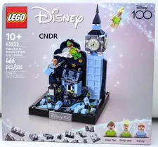 Lego Disney 100 D100 SEALED SET 43232 Peter Pan & Wendy's Flight Over London SEE