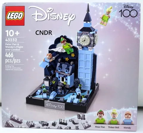 Lego Disney 100 D100 SEALED SET 43232 Peter Pan & Wendy's Flight Over London SEE