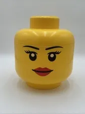 LEGO Storage Products: 40311725 Small Head Yellow - Girl