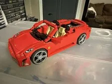 Vintage Lego Racers Ferrari 430 Spider, Set 8671 1/17 scale 