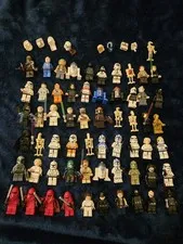 LEGO Star Wars 61 Minifigure Lot HUGE! Sith, Jedi, Clones, Inquisitors Rare VTG
