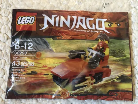 New Lego 30293 Ninjago Masters of Spinjitzu Kai Drifter Polybag 43pc Retired