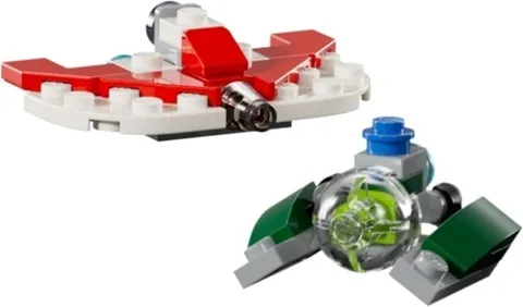 NEW Star Wars Lego Jedi Shuttle & Yoda's Jedi Starfighter Microsets