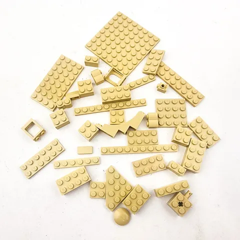 Lego Bricks Tan Lot of 38 pieces Replacement Parts