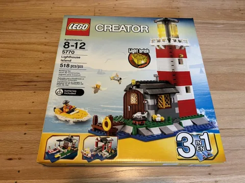 Lego 5770 Creator Lighthouse Island NISB Retired Rare