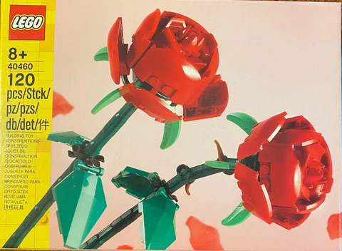LEGO Roses Botanical Collection Building Set 40460