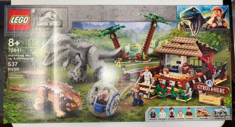 LEGO Jurassic World 75941 - Indominus rex vs. Ankylosaurus - NEW Sealed Box