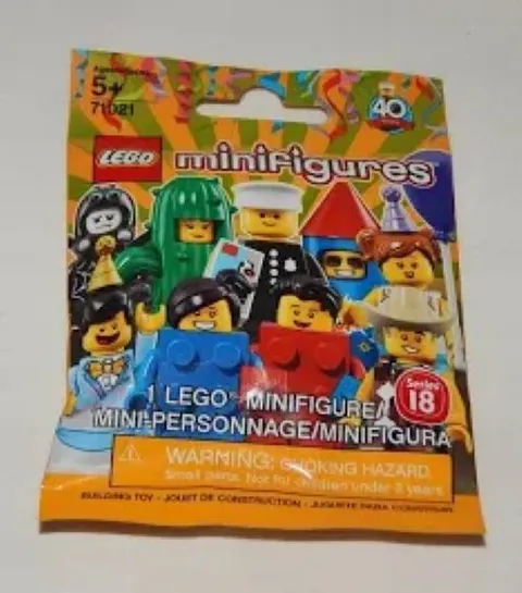Lego CMF Series 18 71021 - Sealed, Random Minifigure, Retired