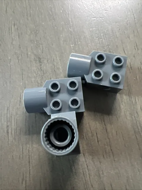 LEGO 48169 Dark Bluish Gray Technic Brick Modified 2x2 Rotation Joint Socket 3pc