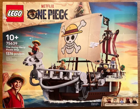 Lego One Piece: 75639 The Going Merry Pirate Ship New Open Damaged Box