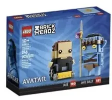 Lego 40554 Brick Headz Jake Sully & his Avatar 10+ New Sealed