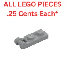 LEGO Plate 1x2 with End Bar Handle Light Bluish Gray 60478 - Genuine LEGO Parts