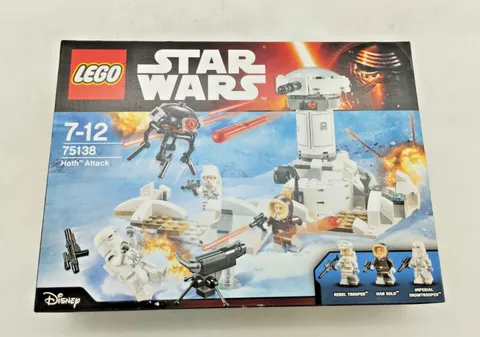 LEGO 75138 Hoth Attack MISB New Sealed Star Wars Hoth 10178 75098 Figures